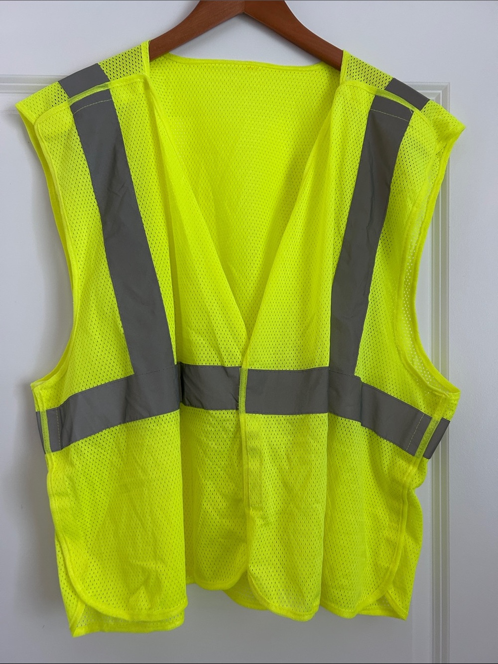 🎃 High-Visibility Safety Vest - Neon Yellow with Reflective Stripes -Yellow #2